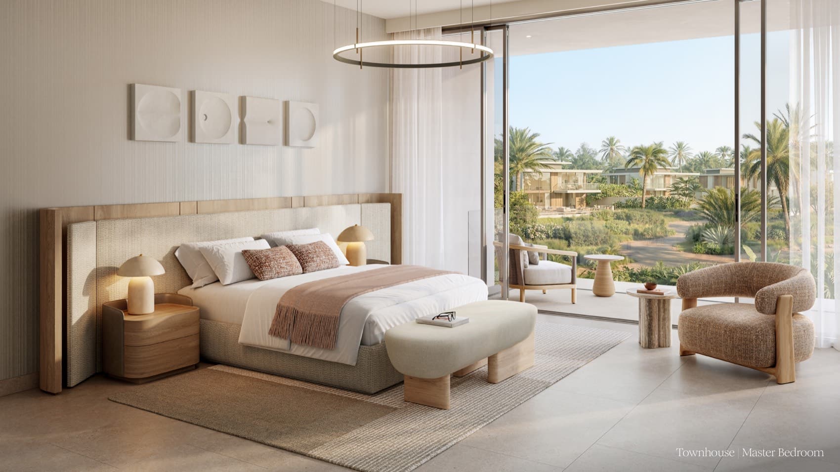 Townhouse · master bedroom — Bay Estate, Dubai Islands