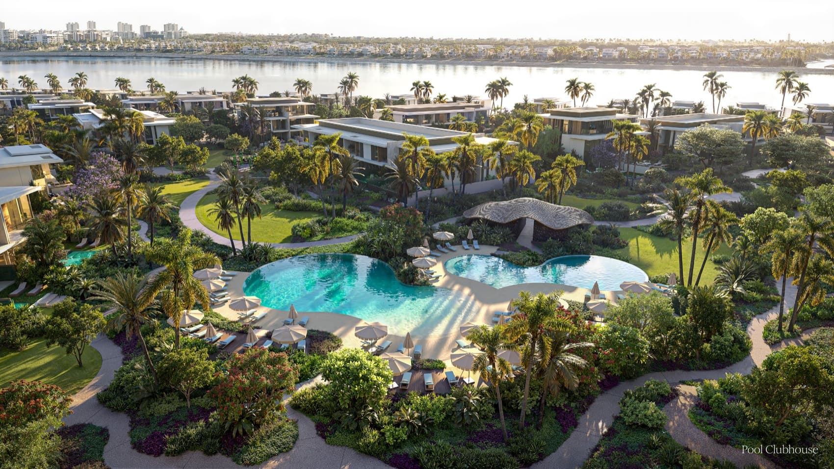 Pool clubhouse — Bay Estate, Dubai Islands